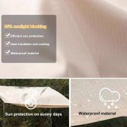 Commercial-grade awnings